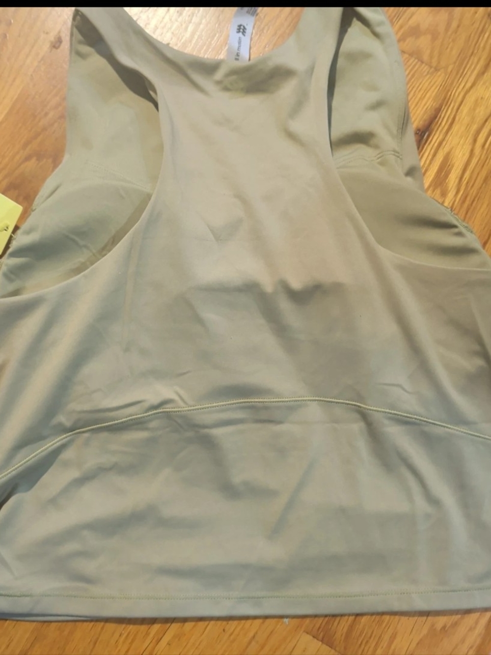 All in Motion Cropped Padded Bra Tank Top Women's Size 1x In A Sage Green NWT